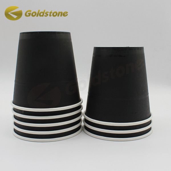FDA SGS ถ้วยกาแฟกระดาษดํา สําหรับคนยุ่งและคนชื่นชอบ 0